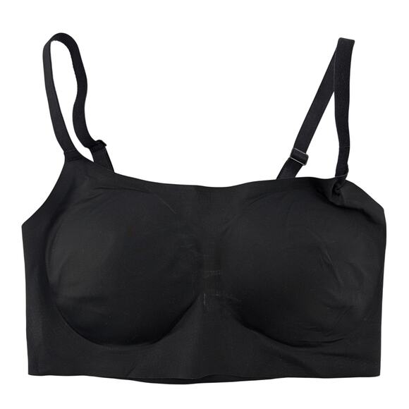 Calvin Klein Lightly Lined Bralette Black Size Medium - Picture 3 of 12